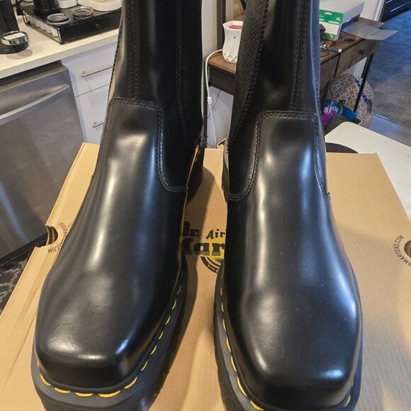 Dr. Martens 2976 Hi Quad Squared Platform Boot 31151001 Mens Size 12 US NEW - Picture 5 of 11